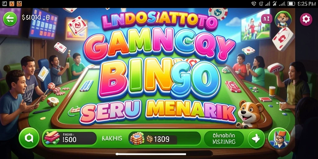 Tampilan gameplay menarik dari LNDOSATTOTO yang penuh warna.