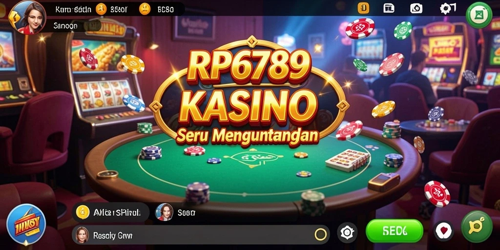 Tampilan menarik dari gameplay Kasino di RP6789.