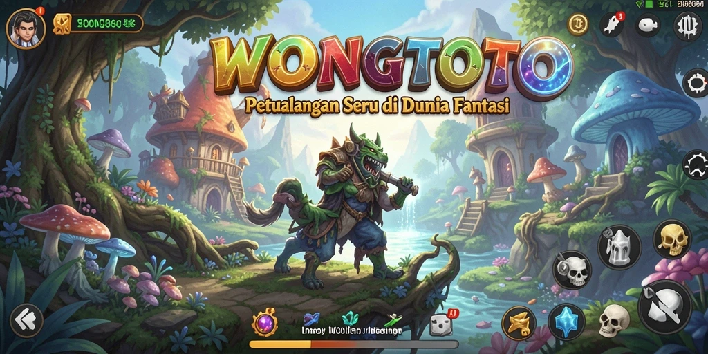 Tampilan menarik dari gameplay seru WONGTOTO yang penuh petualangan.